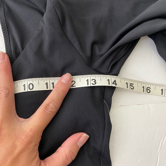 SANCTUARY Color Block Long Sleeve One Piece Cutout Swimsuit Women’s Small ($119) - Picture 9 of 11